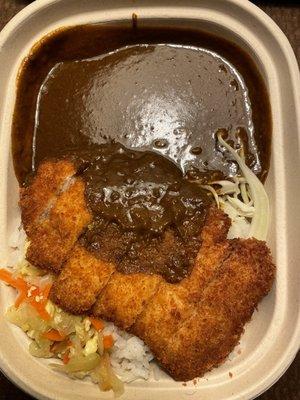 Katsu with curry