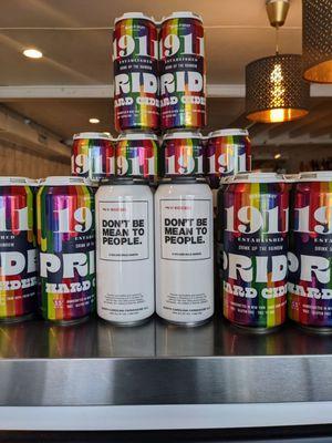 Pride Hard Cider. Happy Pride Month!!  2022