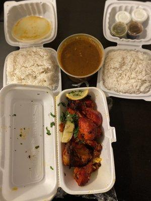 Tandoori Chicken Lamb Vindaloo