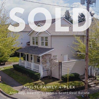 SOLD! - 4plex in NE Portland