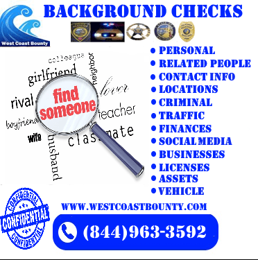 Background checks and skip tracing services