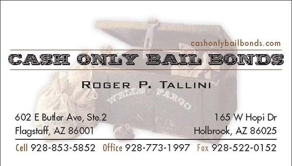 Bail Bonds Holbrook, Showlow, Winslow, St Johns, AZ