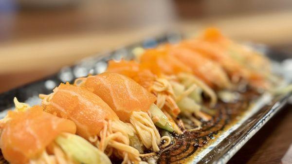 Salmon appetizer