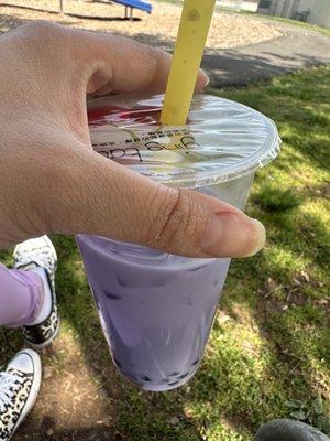 Taro bubble tea