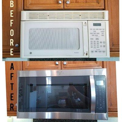 #MicroWaveInstallation #sanramonapplianceinstallation