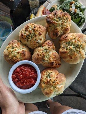 Garlic knots $6