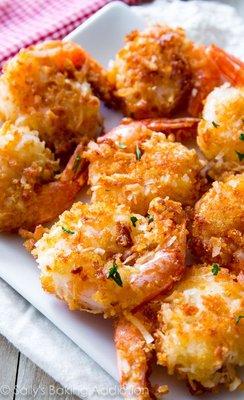 Coconut Parmesan Shrimp