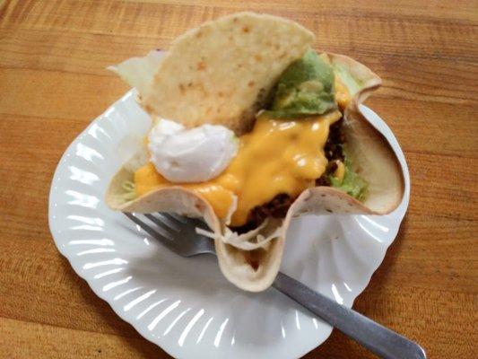 Our Taco Bowl Salad.