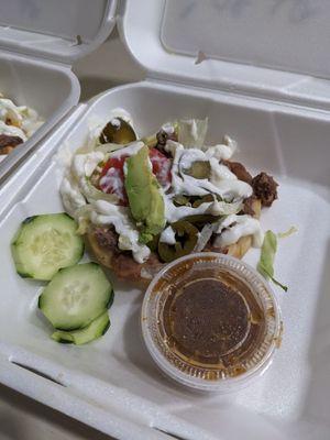 Sope de asada