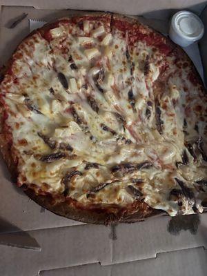 Double anchovies double pineapple