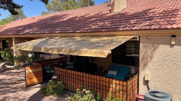 This is a retractable awning.