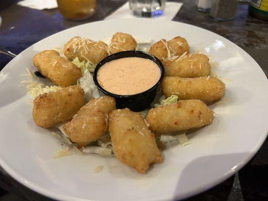 Smoked Gouda Mac bites