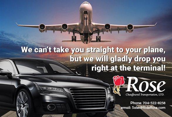 Trust Rose for On-Time Luxury Airport Transportation