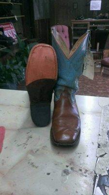 Western Boot Repair - After