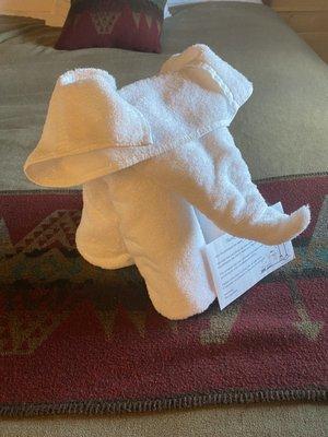 Animal towels