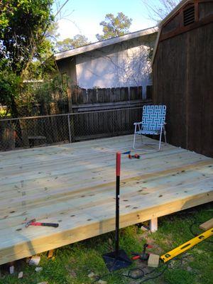 12' x 12' custom decks. Starting at $1200