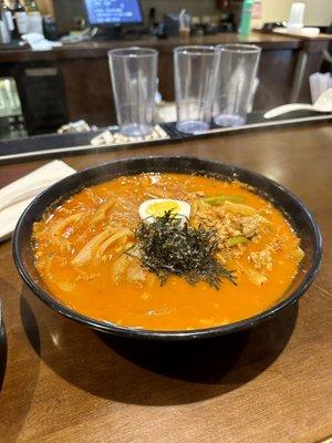 Kimchi jigae ramen