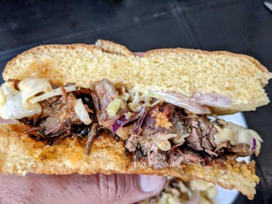 Brisket Tip Sandwich