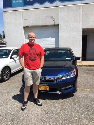 Congrats to Brian Heisinger on your brand new Honda!