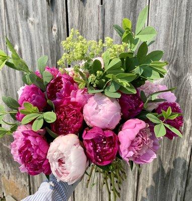 Peony bouquet