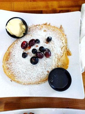 Blueberry pancakes