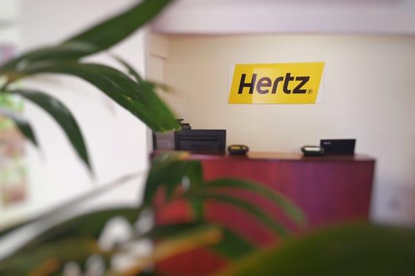 Hertz Pagoda is conveniently located within the Pagoda hotel within the lobby.