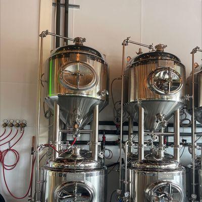 Part of the brewing operation.