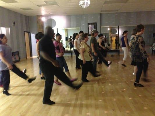 Group classes at C & C are stomp kicking fun!