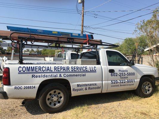 Work trucks, ready for action!