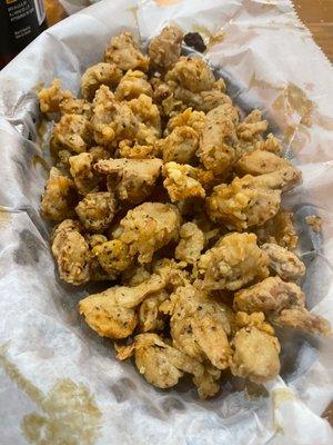 Fried mushrooms