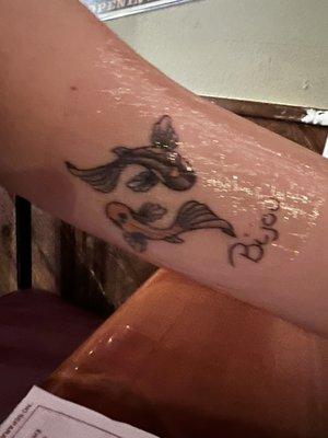 My daughters tattoo by Ashley