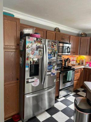 Before Picture of a Full Kitchen Remodel!