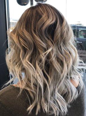 Icy balayage