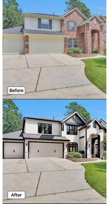 Exterior makeover