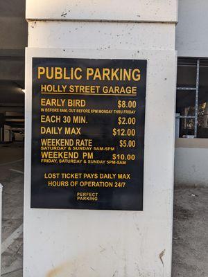 Holly Street Parking Structure