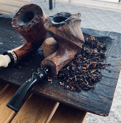 Pipes, tobacco