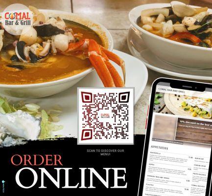 Order Online http://bit.ly/ComalBarAndGrill