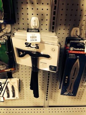 They even sell tomahawks