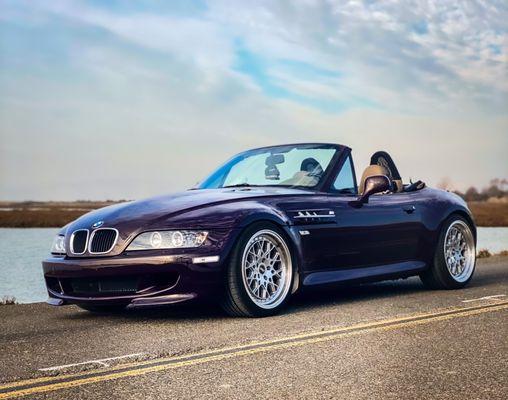 1998 BMW Z3 that got a corner balance and more at Precision Motorworks