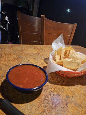 Complimentary Tortilla Chips & Salsa