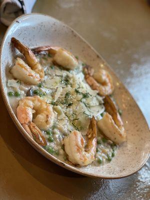 Shrimp risotto