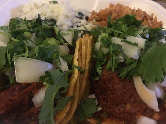 Birria platter