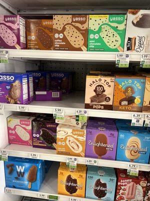 Publix has get low carb and healthy ice cream to