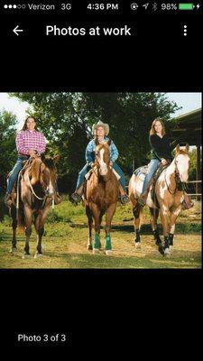 Western Riders at Bear Creek Stables.