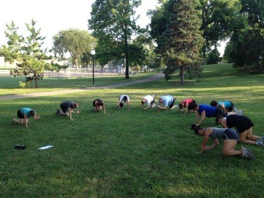 Boot Camp at MLK Park, Minneapolis