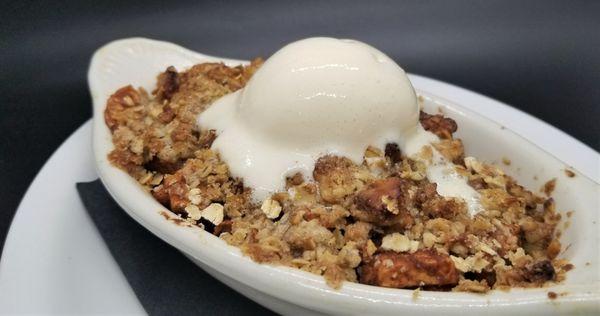 House-made Apple Crisp!