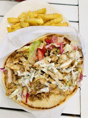 Combo Meal - Chicken Dner Kebab