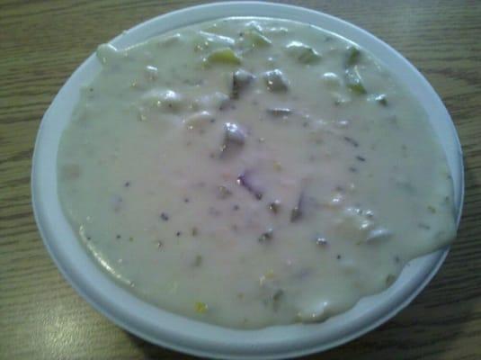 clam chowder!