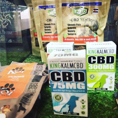 Pet CBD! Treats and Tinctures.