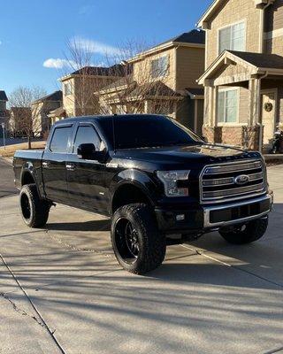 Picked up a new truck an had Cam tint the windshield. I've had many vehicles tinted an this is by far the best quality work I've seen.